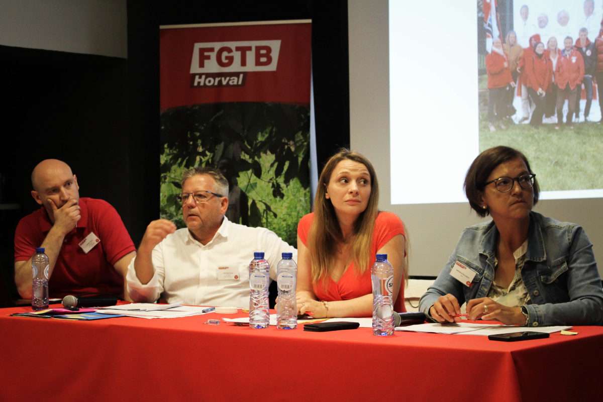 Congrès FGTB Horval Namur-Luxembourg : Continuer le combat pour les travailleurs