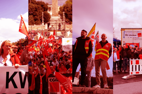 Austérité, hausse des prix, action collective: l’Europe syndicale doit s’unir