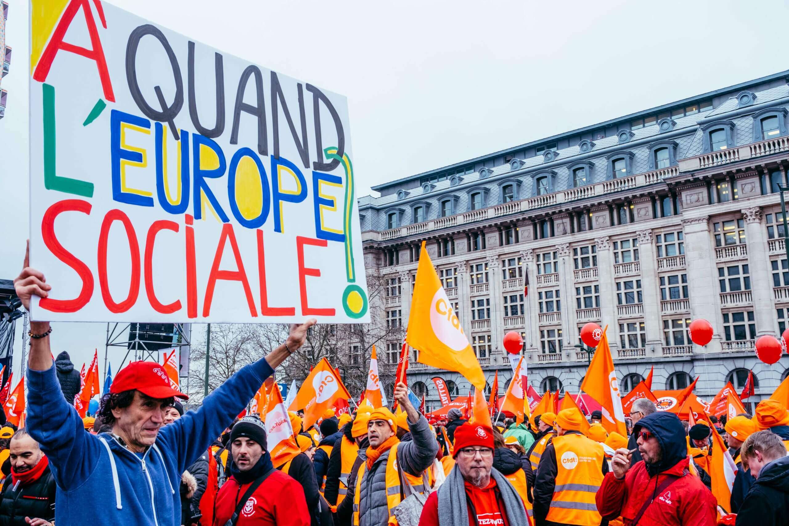 La Belgique à la présidence de l’UE : défendons l’Europe sociale