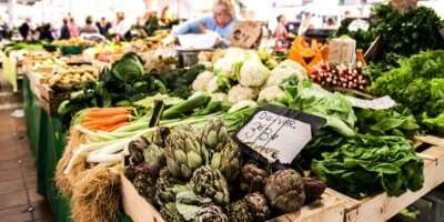 Vegetables at Marche Provencal